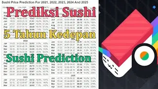 Prediksi Sushi Swap 5 Tahun Kedepan | Sushi Price Prediction For 2021, 2022, 2023, 2024 And 2025
