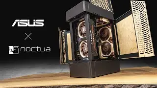 My FIRST ever Noctua Build!!! ft. ASUS RTX 4080 Noctua