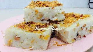 Traditional CHINESE STEAMED RADISH CAKE | Turnip cake | Lo Bak Gou | Chai Tow Kuay
