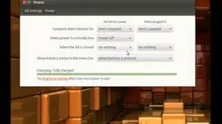P2.0 Ubuntu Beginners 11 Power Options