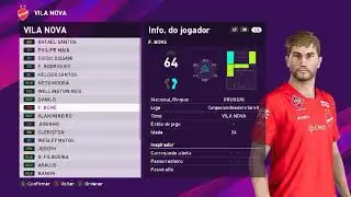 PES 2020 vila nova  Player Face Scans after Data Pack 1 0 Update