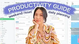 how I plan & organize my life 🗂️ simple systems for success & slow productivity