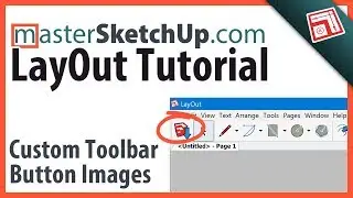 Custom LayOut Toolbar Button Images
