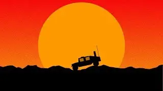 Learn to Draw a Simple Silhouette Landscape | # Daily Practice