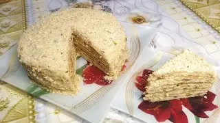 НИКАКОЙ ДУХОВКИ и БЕЗ ПЕЧЕНЬЯ/ НЕЖНЫЙ ТОРТ НА СКОВОРОДЕ