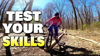 Preview the MTB Skills Area (Hank’s Playground) at Rum Village Mountain Bike Trails
