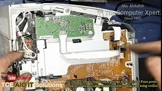 DIY, HP LaserJet P1102 || Panel lights ON, no blink || 