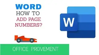 Word   How to add page numbers