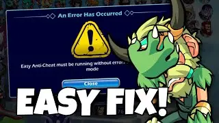 CARA FIX RANKED ERROR EASY ANTI CHEAT!