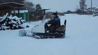 Снегоход "БУРАН" снегоуборщик 2.
