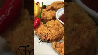 Crispy Fried Shrimp made with Cornstarch 