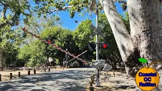 Irvine Park. Railroad Crossing, Orange, CA