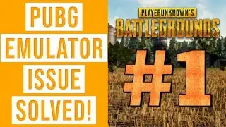 PUBG EMULATOR ISSUE SOLVED 100% | PUBG EMULATOR PROBLEM AFTER NEW UPDATE SOLVED 2019
