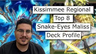 Top 8 Snake-Eyes Maliss | Kissimmee Regional Deck Profile ft. Jean Paul Alberto Perez Alonzo