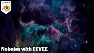 Creating nebulas in Blender EEVEE - Blender Tutorial