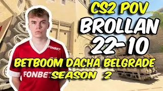 CS2 POV | MOUZ Brollan (22/10) vs paiN (Mirage) BetBoom Dacha Belgrade Season 2