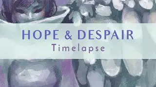 Painting time lapse: Hope & Despair