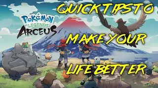 Quick Tips To Make Your Life Better in Pokémon Legends: Arceus - Just The Tips