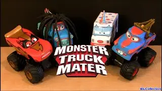 NEW Power Punch Monster Truck Rasta Mater, I-Screamer, Tormentor Walmart 2013 Cars Toon Disney Pixar