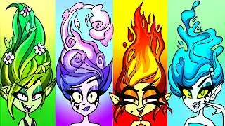 Four Elements On A Hike by Teen-Z