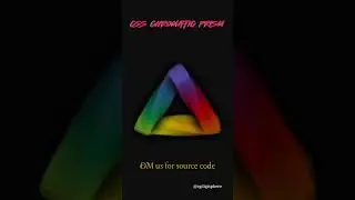 CSS Chromatic Prism | Chromatic Prism CSS Animation 💫 | CSS 3D New Animation | RG DigiSphere | #css