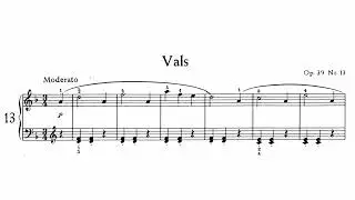 Kabalevsky - Vals Op. 39, No. 13