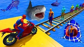 Long Slide Game With Elephant Gorilla Buffalo Hippopotamus Tiger - 3d Animal Game - Funny 3d Animals