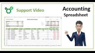 How to use Spreadsheets to keep your Monthly Accounting Records