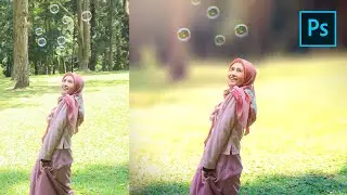 Bokeh Effect on a Background with Photoshop