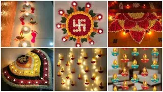 Diwali decoration ideas at home|| Diwali decoration