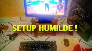 EMULADOR JOGANDO NO CHÃO ? MOSTRANDO MEU SETUP HUMILDE PARA JOGAR FREE FIRE (HIGHLIGHTS HANDCAM)