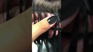 Коррекция наращенных волос спустя 3 месяца