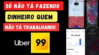 💥APLICATIVO DA UBER BUGOU JÁ faz mais de uma semana, dinâmica o dia todo! #uber #99pop #indriver