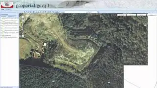 GeoView Lokalizacja punktu na mapie internetowej.