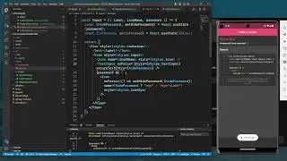 9. React Native Registration & Login Form - Input Component Border Color
