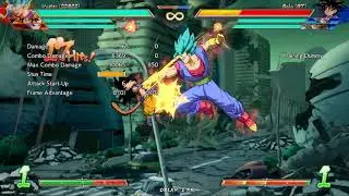 Vegito sparking 2H optimal combo