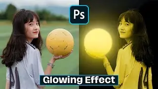 Glowing Effect Photoshop Tutorial Easy  Glow Effect in Photoshop