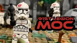 LEGO Star Wars MOC: 91st Recon Clone Mission!