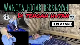 gadis cantik merkemah di hutan sendiri #hororkomedi