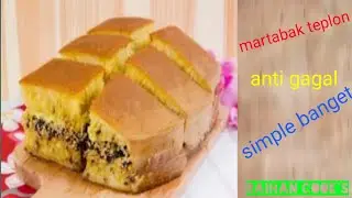 Cara membuat martabak teplon || anti gagal || ala anak SMP || RAIHAN COOK'S
