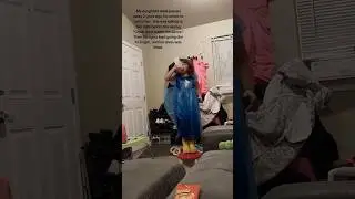 Ghost Pulls Dress During TikTok Dance! #ghoststories #ghost #tiktokdance #tiktokghost #tiktok