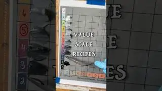 Paint recipes for mixing grays 🎨 