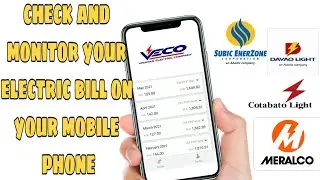 HOW TO VIEW ELECTRICITY BILLS  USING MOBILE PHONE | VECO,DAVAO LIGHTS | [ STEP BY STEP TUTORIALS ]