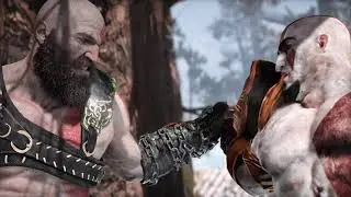 God of War Old Kratos vs Young Kratos Mod Kratos Defeats His Past Self
