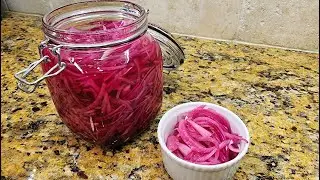 Cebolla Morada Encurtida