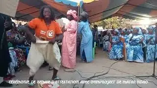 communauté sérère de THIOMBY : cérémonie de clôture du projet OnMPROJECT session 2023 à Gandiaye
