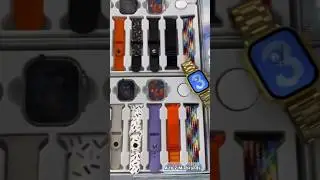 ultra 3 smartwatch with earbuds ⚡10+1 combo #shorts #ultra