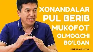 PUL BERIB MUKOFOT OLMOQCHI BO’LGAN XONANDALAR REJISSOR SADULLA ABDULLAEVNING SHOU BIZNES HAQIQATLARI