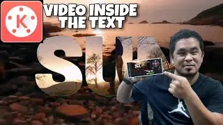 TUTORIALS ON HOW TO PUT VIDEO INSIDE | TEXT TRANSITION USING KINEMASTER