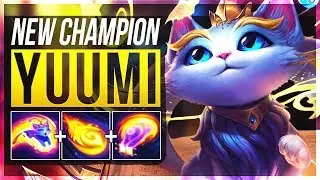 Yuumi Is Actually So BUSTED! Infinite Dashes WTF!? Yuumi Support Gameplay PBE - League of Legends